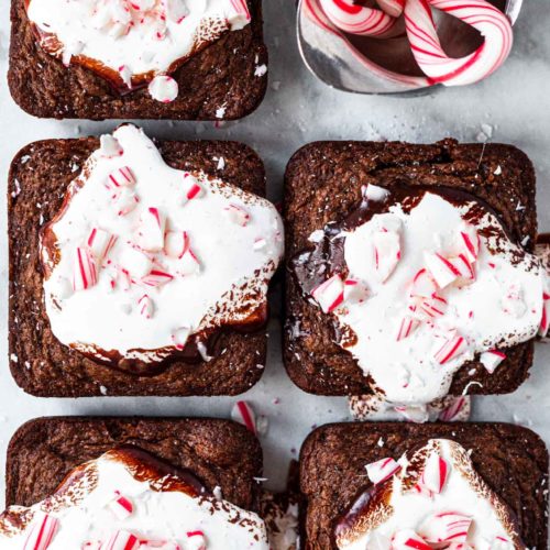 Small Batch Hot Chocolate Brownies