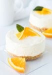 Mini Orange Cheesecakes