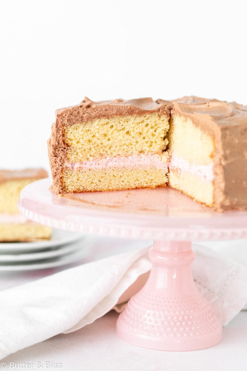 Mini yellow cake