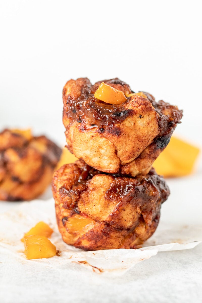 Stacked pull apart muffins