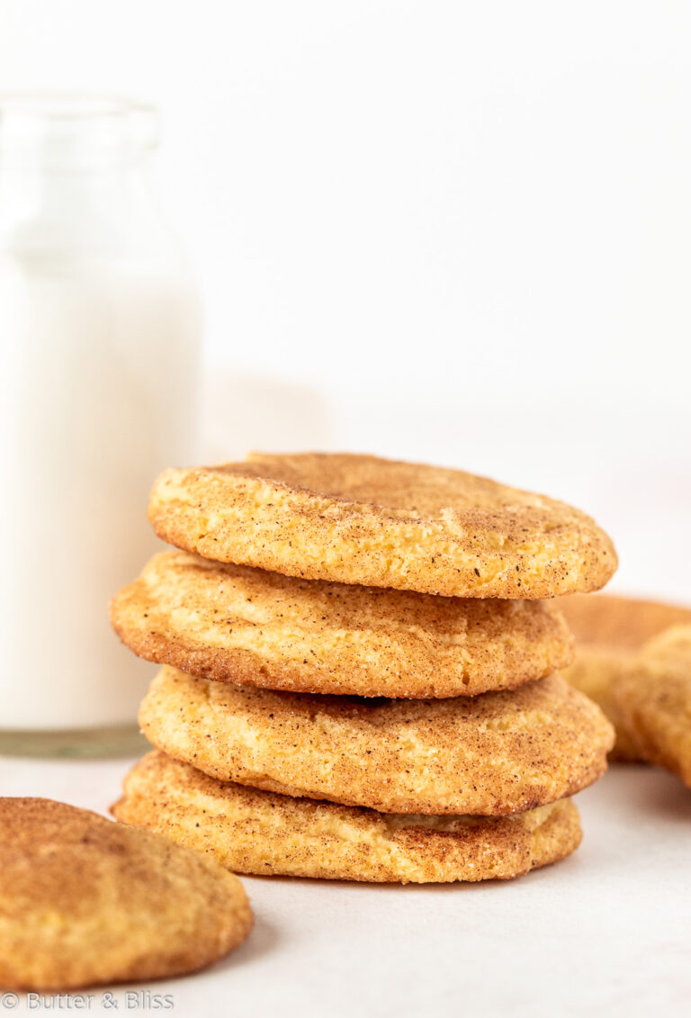 Soft Small Batch Snickerdoodles - Butter and Bliss