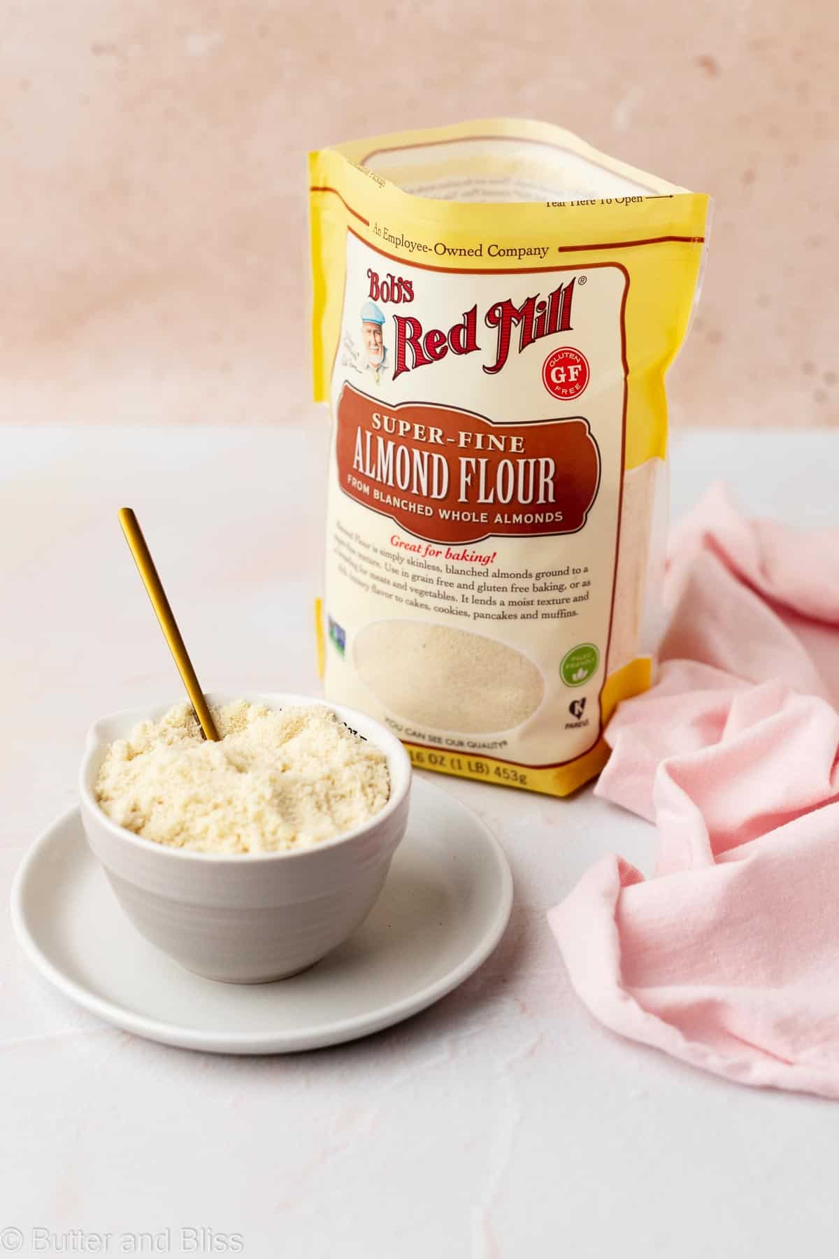Almond flour for a gluten free crust