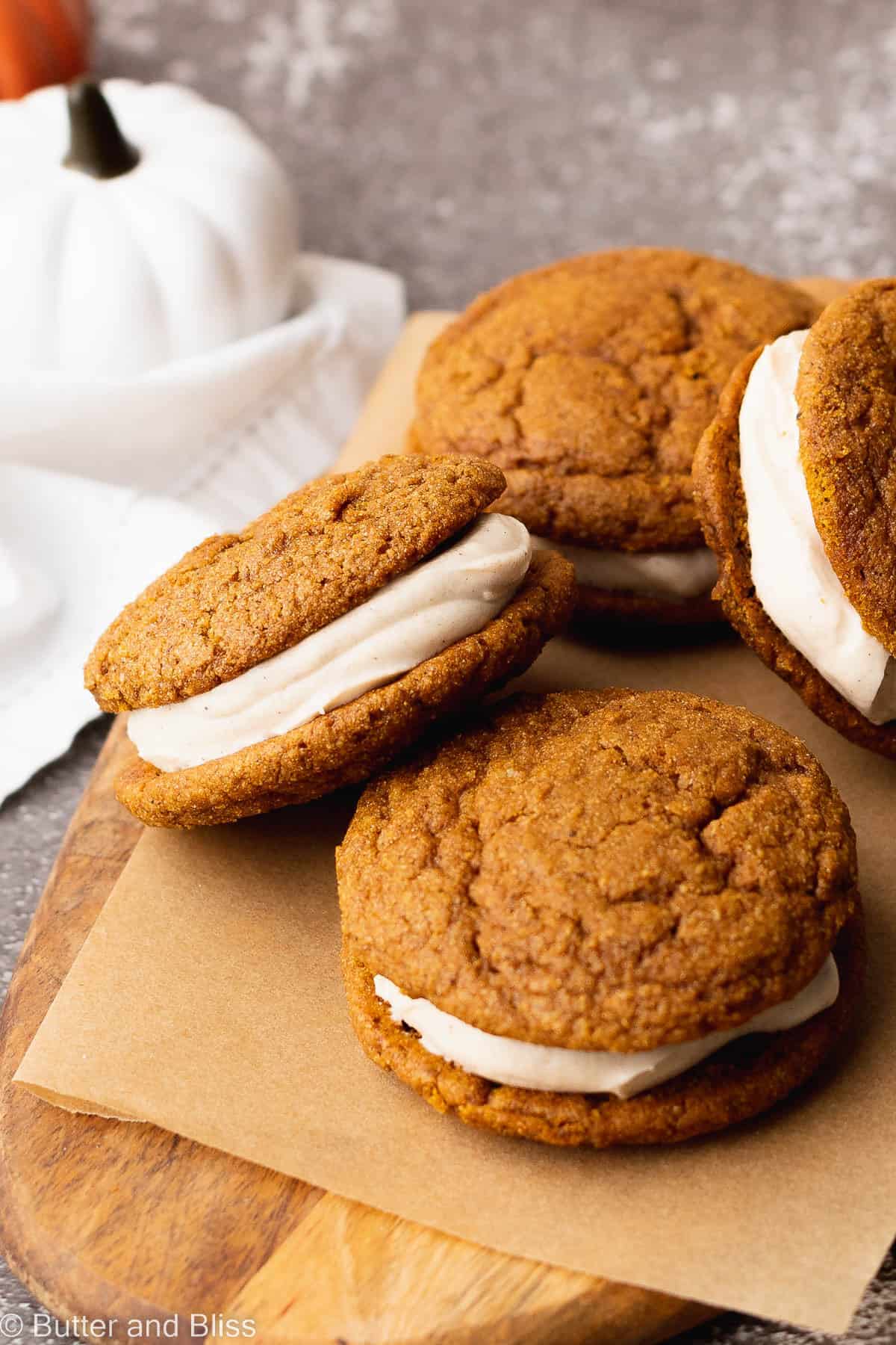 Pumpkin Spice Whoopie Pie (4-Pack)