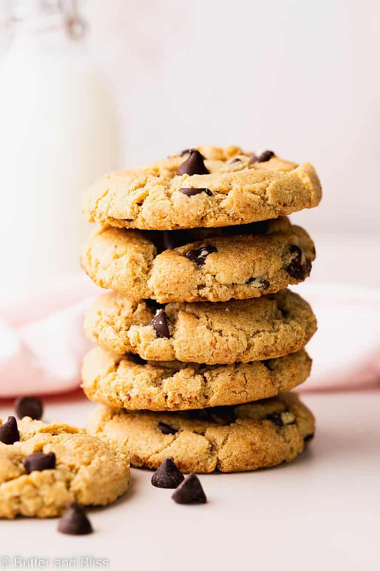 Gluten Free Chocolate Chip Cookies - Butter and Bliss