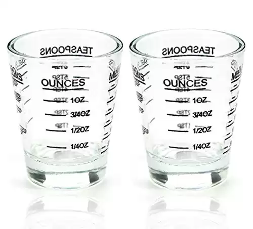 shot glass measuring cup