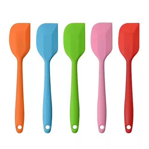 mini silicone spatulas